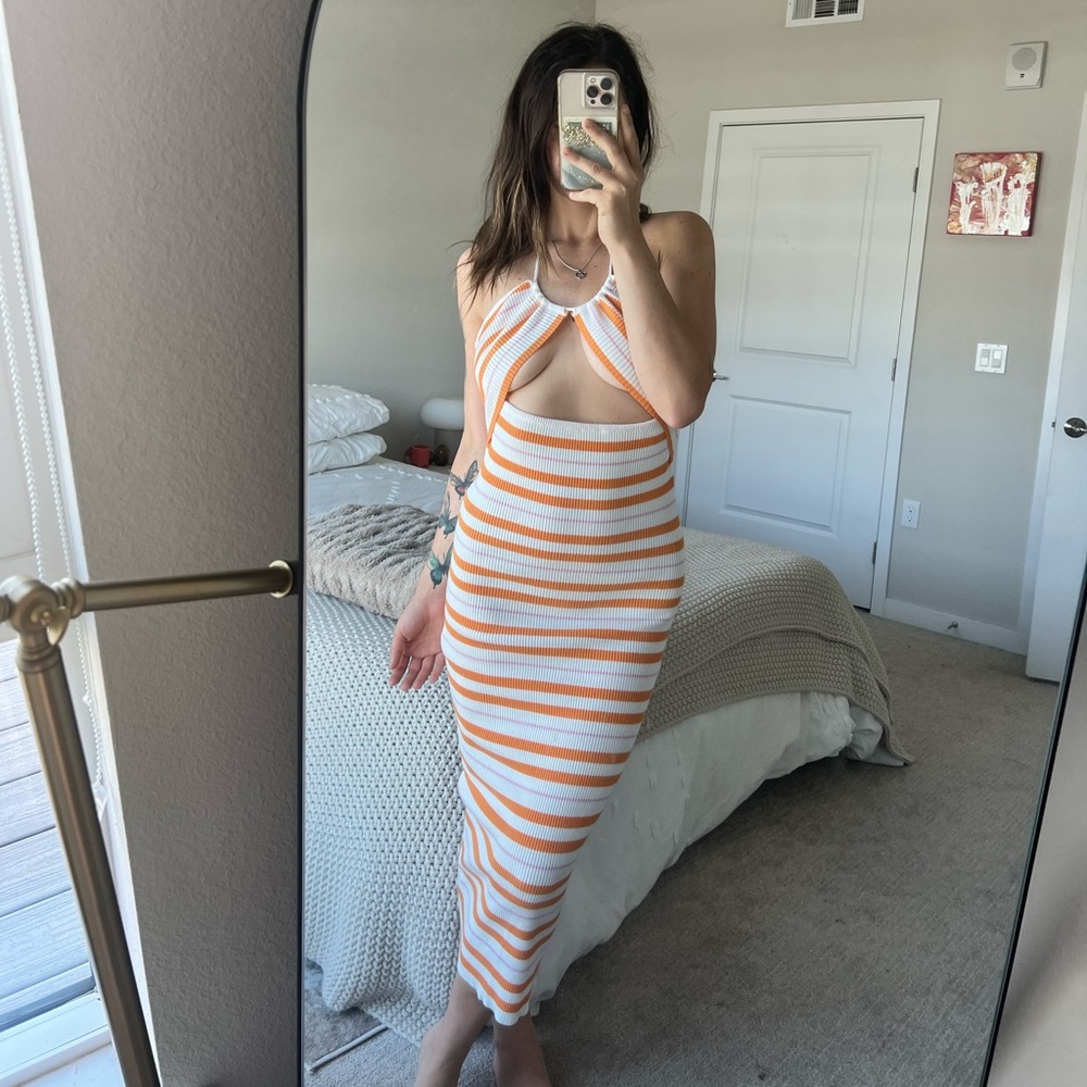 Petal and Pup Bodycon Maxi Dress